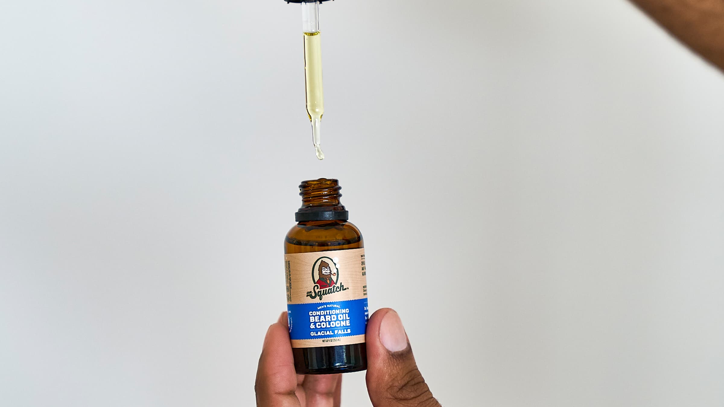 Dr. Squatch Soap Conditioning Beard Oil & Cologne Glacial Falls - Image 7