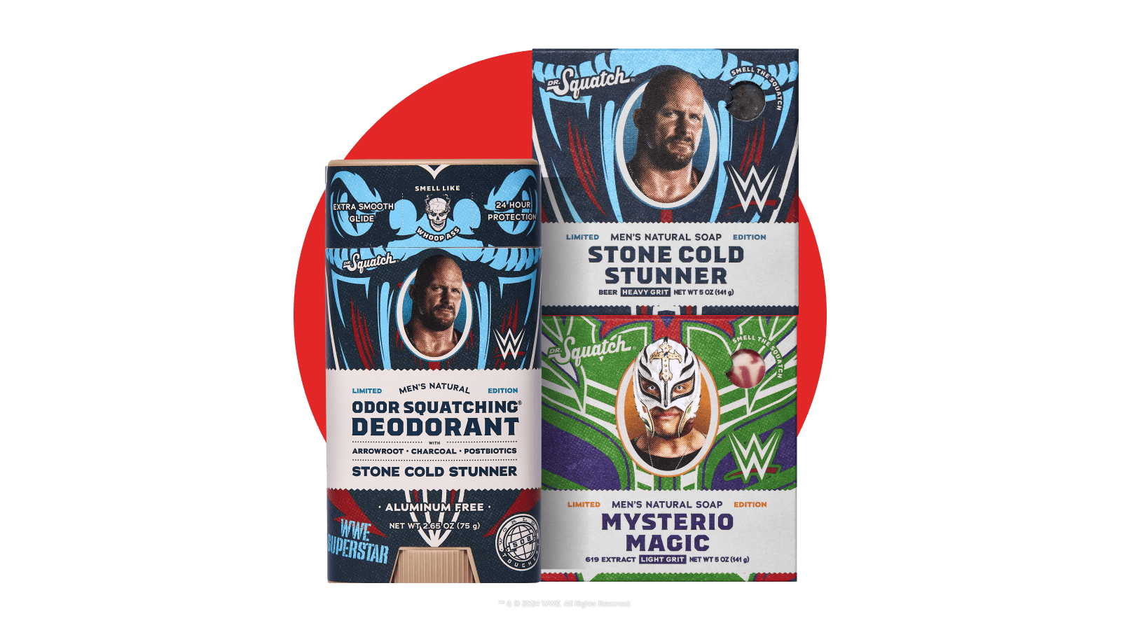 Dr. Squatch Soap Triple Threat Set