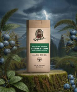 Alternative view of Dr. Squatch Soap 14 oz Sierra Storm Body Wash