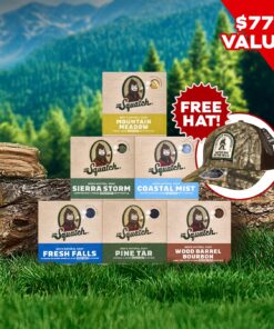 Dr. Squatch Soap 6 Pack Bar Soap + FREE Realtree Hat