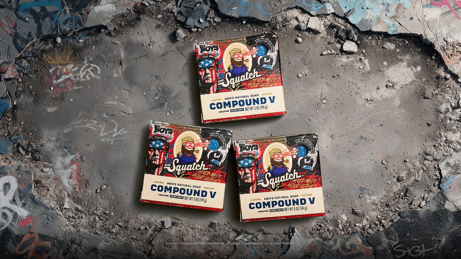 Dr. Squatch Soap Compound V 3-Pack - Image 3