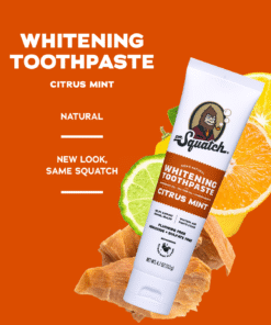 Alternative view of Dr. Squatch Soap Citrus Mint Whitening Toothpaste
