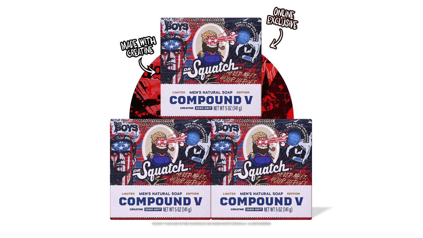 Dr. Squatch Soap Compound V 3-Pack