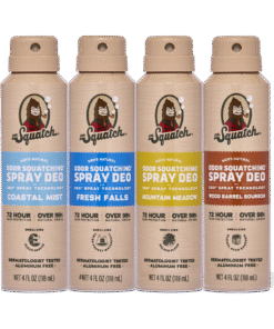 Dr. Squatch Soap Spray Deodorant 4-Pack
