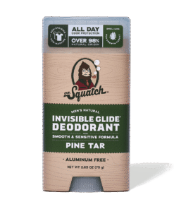 Dr. Squatch Soap Pine Tar Invisible Glide Deodorant